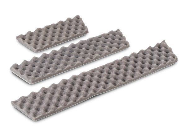 Schaumstoff Softpad für Trapez Alu-Kletthalter 41 x 11 cm