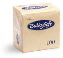 Servietten Bulkysoft 2-lagig, 1/4 Falz champagner 24x24cm
