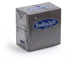 Servietten Bulkysoft 2-lagig, 1/4 Falz Braun 24x24cm