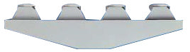 Logical Pressure Monitoring System Halter für 3 Platten
