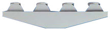 Logical Pressure Monitoring System Halter für 3 Platten