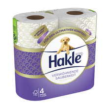 WC-Papier Hakle 4lg. verwöhn. Sauberkeit, weiss, 140 Cps. 12,5x9,
