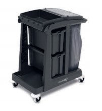 EM 2 Reinigungswagen schwarz/grau 120 L