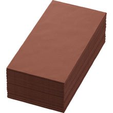 Zelltuch Servietten 3-lagig 1/8 Falz chestnut 40 x 40 cm