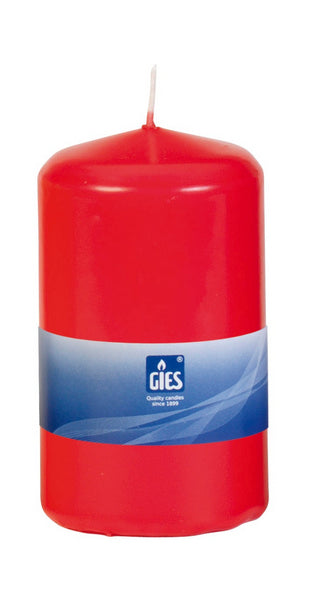 Stumpenkerzen rot 78 x 120 mm