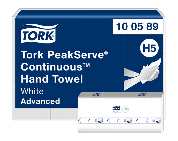 Handtuch Interfold Tork Advanced H5 weiss, 1-lagig 20x22,5cm, Zel