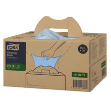 Reinigungstücher 510 Tork Premium Handybx blau, 1-lagig, vlies 35