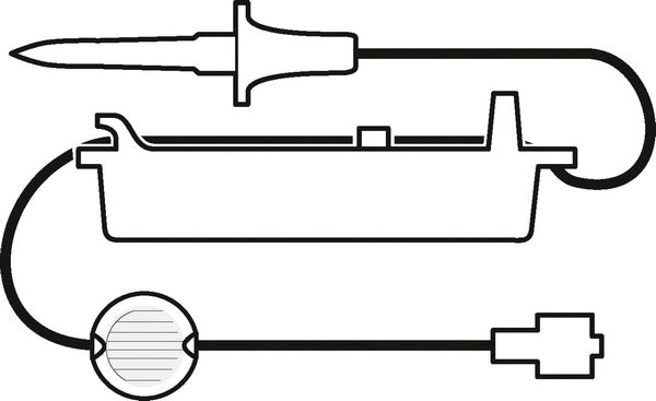 CADD Infusionsset mit männlichem Luer-Lock 274 cm / 3.3 ml
