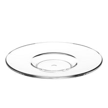 Mehrweg Unterteller SAN transparent Ø 105 mm