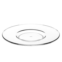 Mehrweg Unterteller SAN transparent Ø 129 mm
