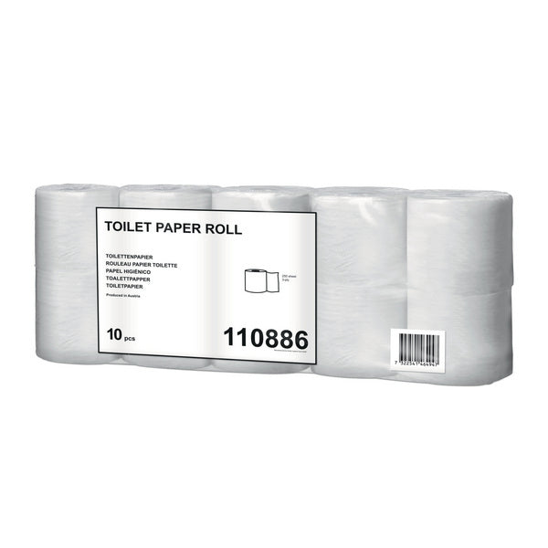 WC-Papier Webstar Oekostar Recycling natur, 3-lagig 250cps. 10x14