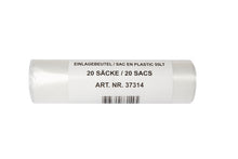 Einlagebeutel 55lt PE-HD, 0.008mm transparent 300/300x770mm