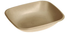 Menuschale Bagasse 600 ml braun 195x170mm