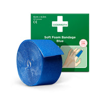 Cederroth Soft Foam Bandage blau 6cm x 4.5m