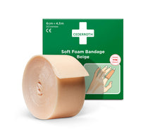 Cederroth Soft Foam Bandage beige 6cm x 4.5m