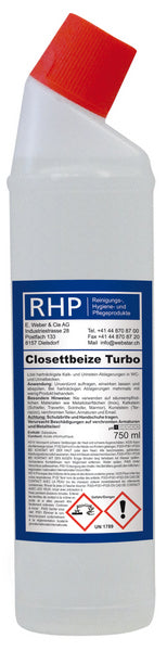 RHP Closettbeize Turbo WC-Grundreiniger à 750 ml