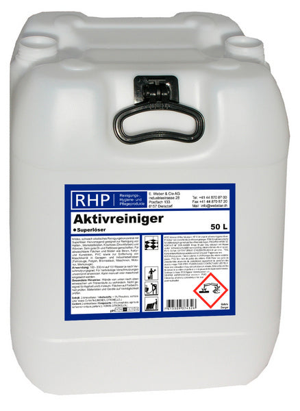 RHP Aktivreiniger löst Farb-/Teer- und Harzrückstände 50 Liter