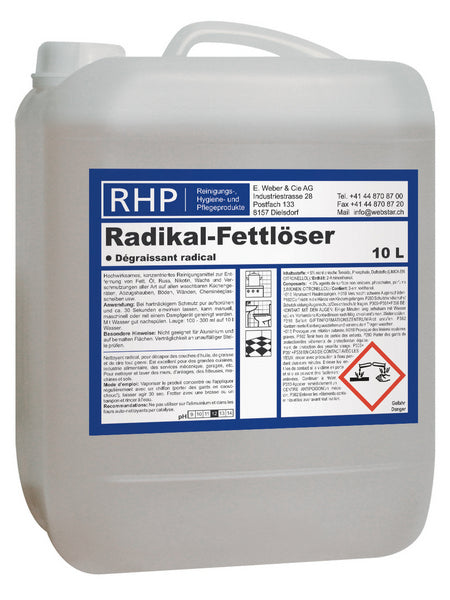 RHP Radikal-Fettlöser 10 Liter