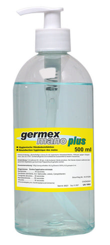 RHP Germex Mano Plus Händedesinfektion rückfettend 500 ml