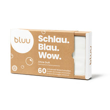 bluu Waschstreifen ohne Duft weiss 110 x 90 x 1 mm