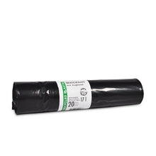 Kehrichtsäcke 17lt OKS, Quickbag,0.03mm schwarz, LD-PE 410x500+60