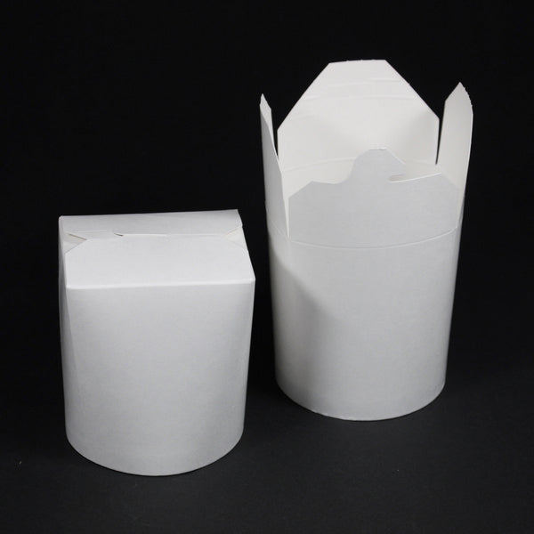 Mitnahme-Box Karton, weiss 780 ml