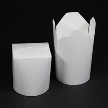 Mitnahme-Box Karton, weiss 780 ml