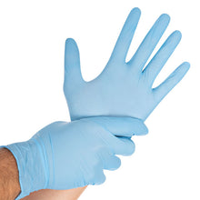 Handschuhe Nitril Safe Light blau XXL