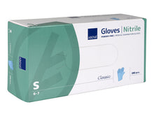 Nitrilhandschuhe Classic S 200 Stk, unsteril blau, 240 mm