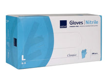 Nitrilhandschuhe Classic L 200 Stk, unsteril blau, 240 mm