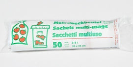 Einlagebeutel 3-5lt LD-PE, 0.020mm transparent (10023) 220/110x33