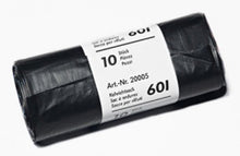 Kehrichtsäcke 60lt HD-PE, 0.022mm opak schwarz (20005) 560x1000mm