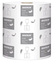 Handtuchrolle Katrin Plus M2 hochweiss, 2-lagig 20,5x30cm,180m,60