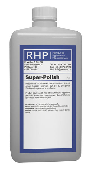 RHP Super Polish Pflegemittel für Edelstahl/Aluminium 1 Liter