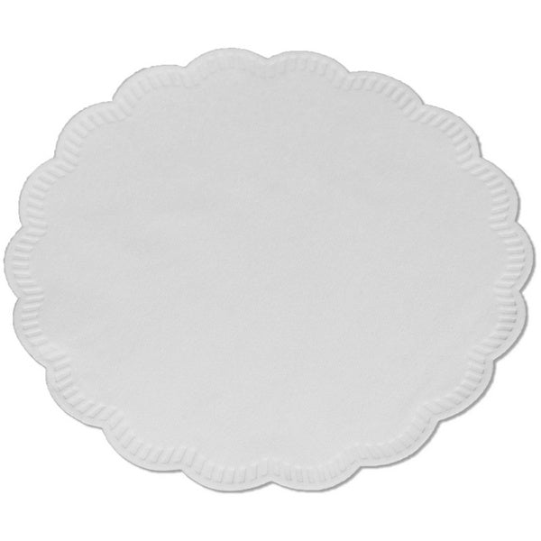Gläserunterlagen Tissue, 7-lagig weiss rund, Ø 120 mm
