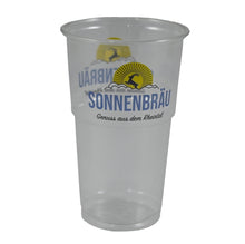 Becher 3dl aus RPET mit Schaumrand glasklar Ø 78mm