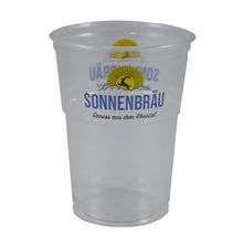 Becher 4dl aus RPET mit Schaumrand glasklar Ø 95mm