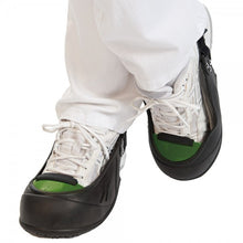 Sicherheitsüberschuh mit Zehenschutzkappe Schwarz/Grün Gr. 44-50
