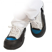 Sicherheitsüberschuh mit Zehenschutzkappe Schwarz/Blau Gr. 34-38