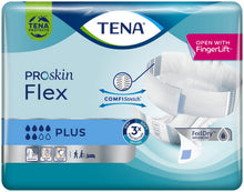TENA Flex Plus medium,blau Einlagen m.Hüftbund 3x30Stk.
