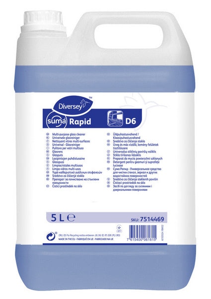 Suma Rapid D6 Glasreiniger 5 Liter
