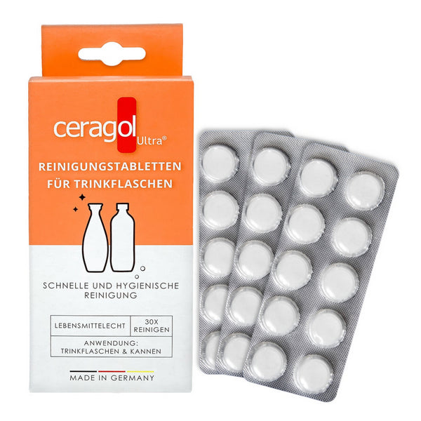 Ceragol Reinigungs- Tabletten für Trinkflaschen
