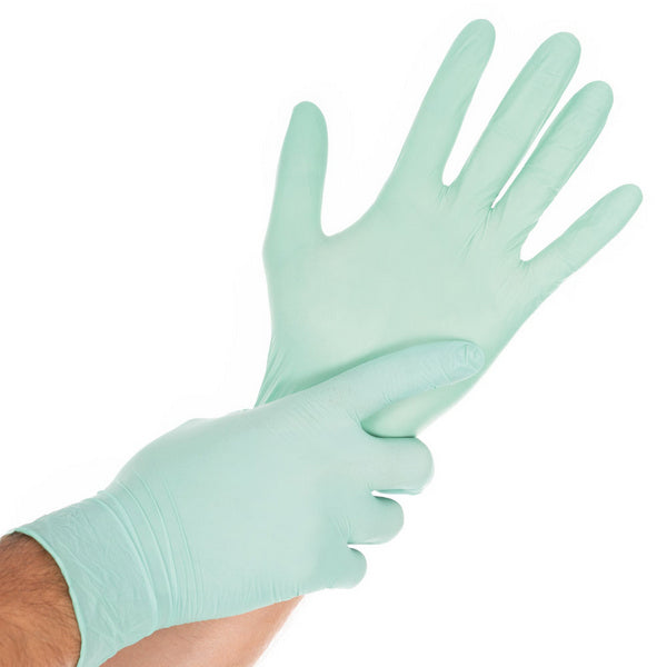 Handschuhe Nitril SAFE Light grün L