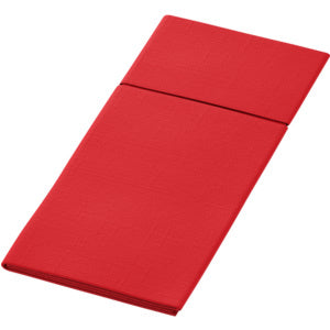 BioDunisoft Duniletto slim Bestecktaschen rot 40x33xm