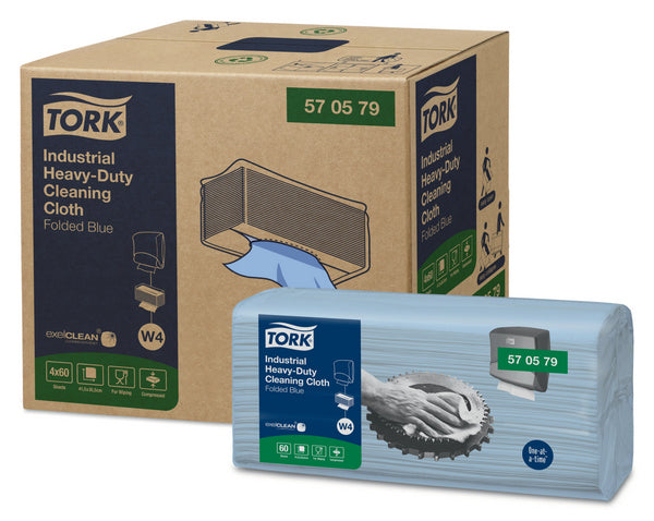 Reinigungstücher 570 Tork Premium Top-Pak blau, Vlies, W4 35,5x41