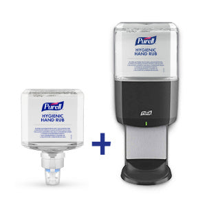 Kit: ES 6 Purell Advanced Spender schwarz