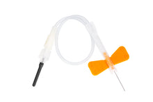 SOL-M Safety Blood Collection Needle orange / transparent 25G x 3