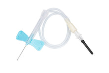 SOL-M Safety Blood Collection Needle blau / transparent 23G x 3/4