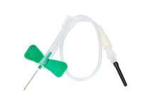SOL-M Safety Blood Collection Needle grün/ transparent 21G x 3/4