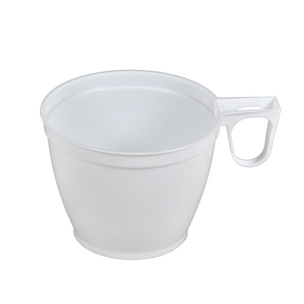 Kaffee-Tasse mit Griff 1.8dl, PS, fest, weiss, Ø 79x60mm